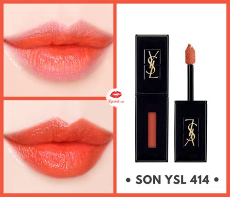 ysl rave orange|YSL Rave Orange (414) Vinyl Cream Lip Stain Review.